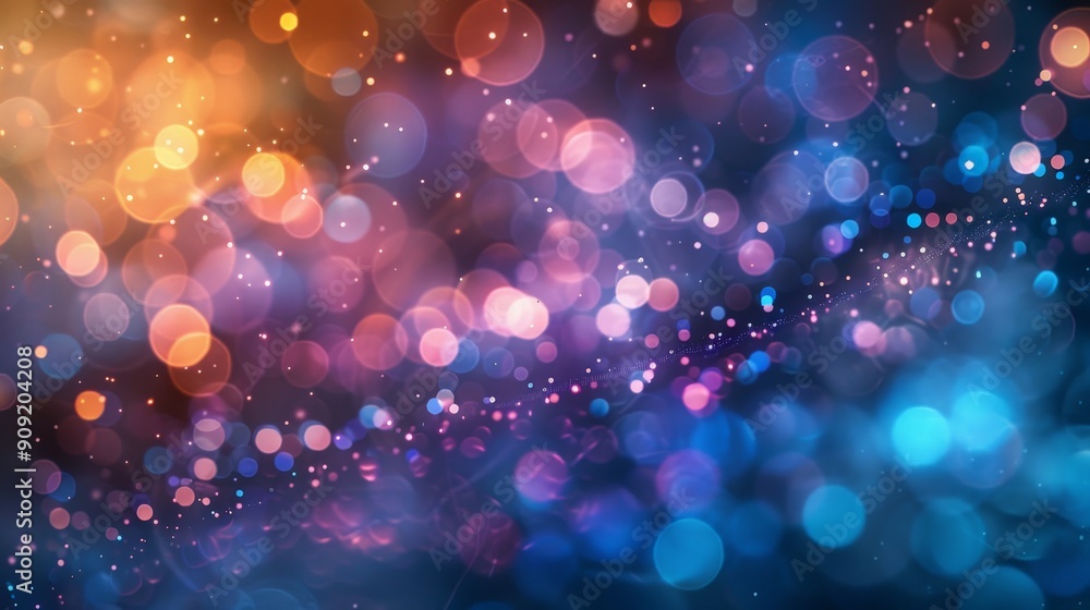 Soft bokeh background with blurred lights and gentle gradients Soft bokeh background with blurred lights and gentle gradients