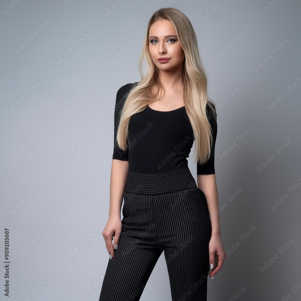 portrait of a young woman, AI generated portrait of a young woman, AI generated