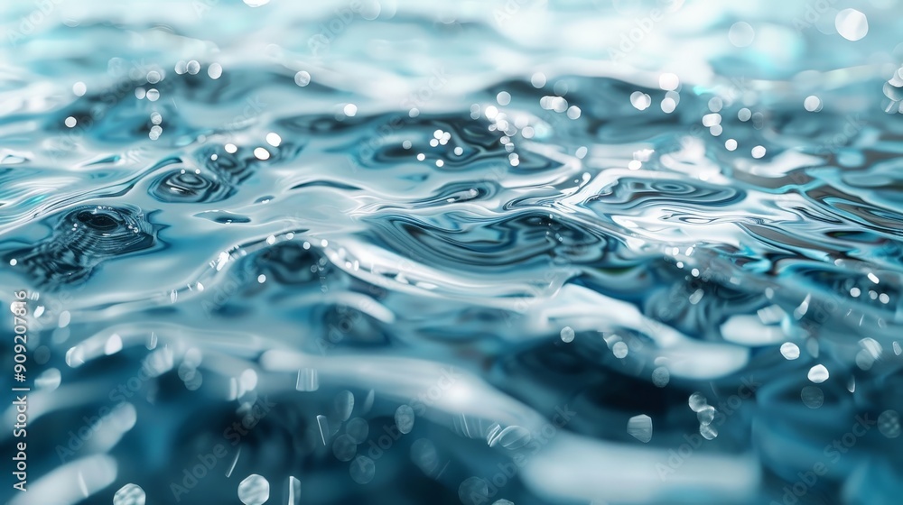 Soothing water texture with gentle ripples and light reflections Soothing water texture with gentle ripples and light reflections