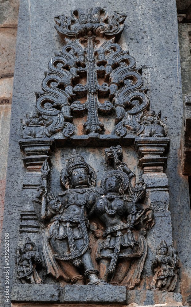 The Belur Temple Complex, India, is notable for its architecture, sculptures, reliefs, friezes, as well as iconography, inscriptions and history. The Belur Temple Complex, India, is notable for its architecture, sculptures, reliefs, friezes, as well as iconography, inscriptions and history.