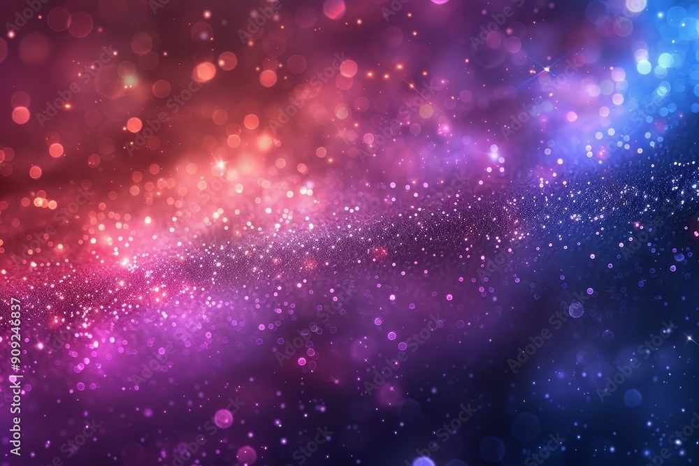 Abstract Purple and Blue Glitter Background Abstract Purple and Blue Glitter Background