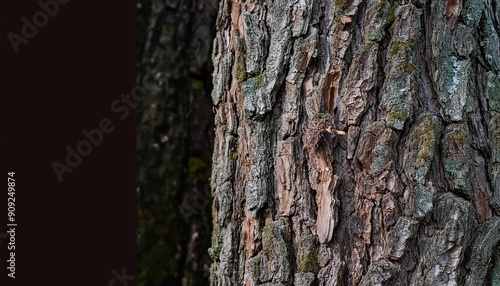 Close-up bark, tree surface