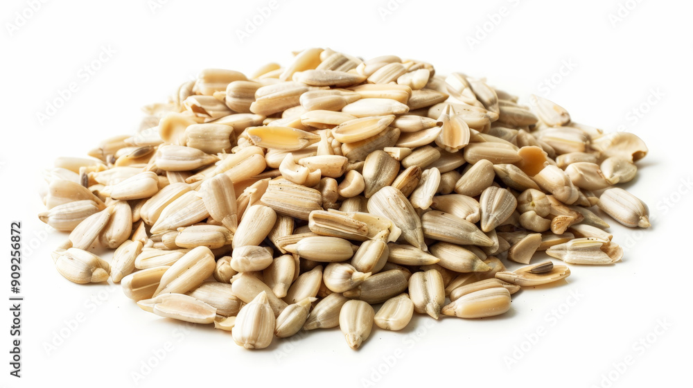 sunflower seeds isolated on white background sunflower seeds isolated on white background