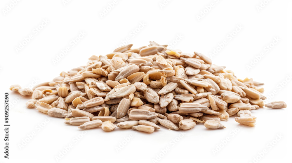 sunflower seeds isolated on white background sunflower seeds isolated on white background