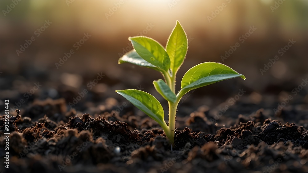 Up close, a young plant illuminated by morning light. Accepting the Power of Fresh Starts. Growing a Farm and Leading an Ecological Life Up close, a young plant illuminated by morning light. Accepting the Power of Fresh Starts. Growing a Farm and Leading an Ecological Life