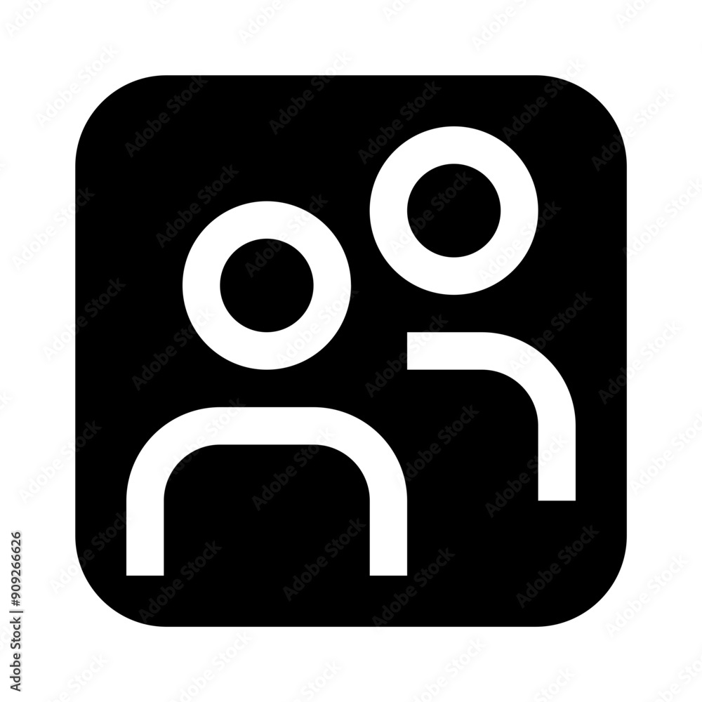 Naklejka premium user icon