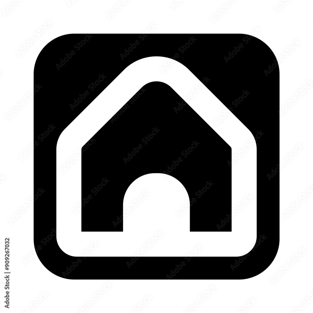home icon button