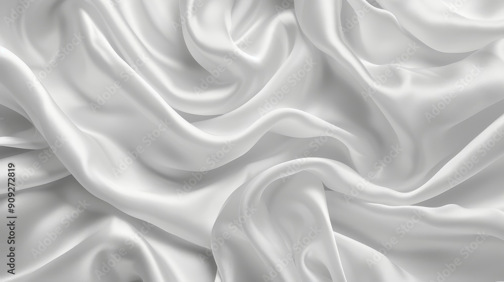 Twisted wave fabric silk satin cloth wallpaper background
