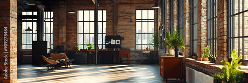 Industrial Warehouses with Large Windows