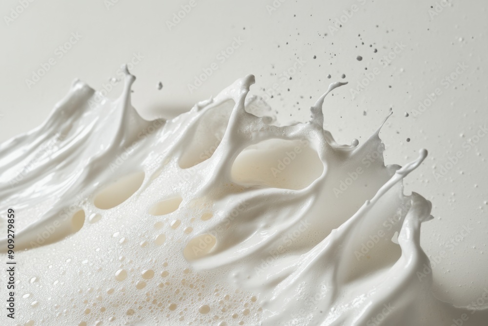 milk splash on white background milk splash on white background