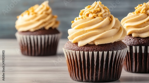 peanut butter cupcakes, comfort food dessert snack