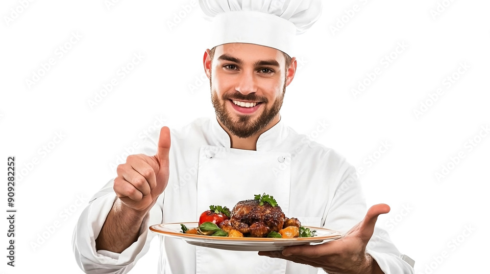 Cook Chef on white backgorund Cook Chef on white backgorund