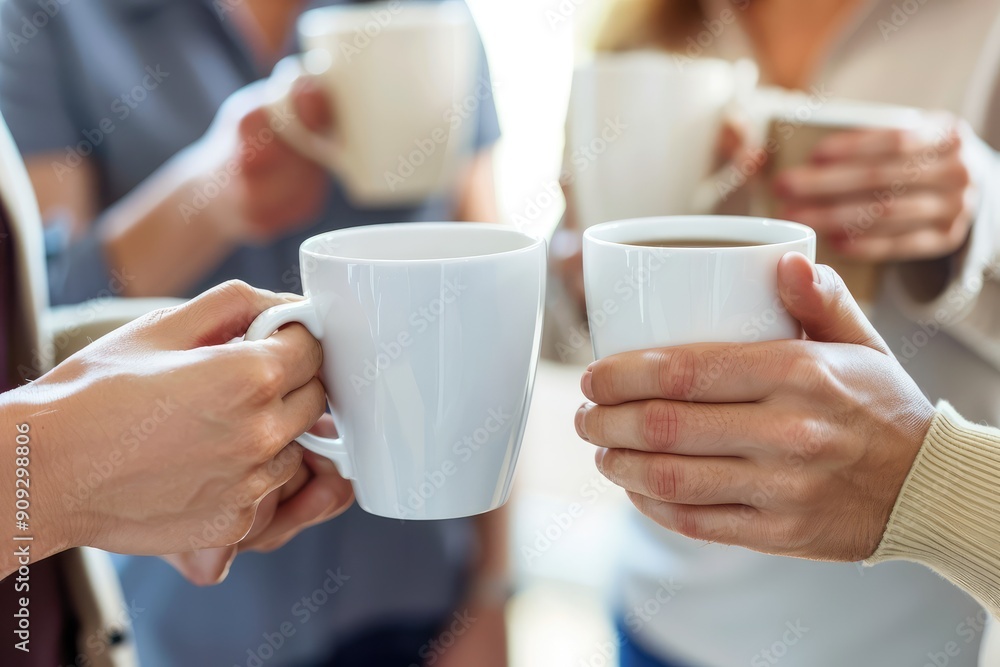A group of multiethnic business people working together in a modern office space A group of multiethnic business people working together in a modern office space