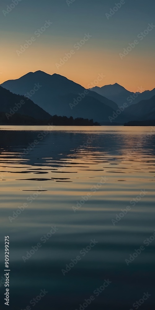 sunset on the lake sunset on the lake