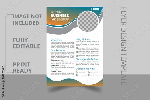 Brochure design, cover modern layout Design.