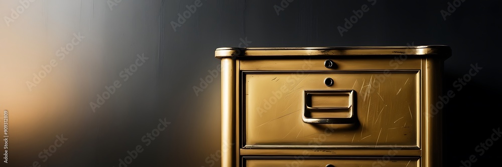 golden drawer cabinet copper handel close up home interior design concept golden drawer cabinet copper handel close up home interior design concept