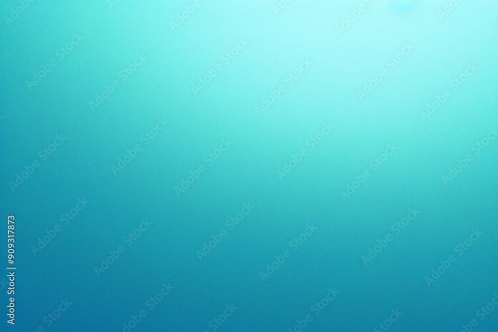 Obraz premium Abstract Gradient blue teal white background. Blurred blue turquoise water backdrop. Vector illustration for your graphic design, banner, summer, wallpaper or aqua poster, website 