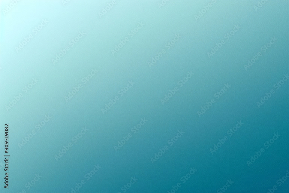 Obraz premium color gradient blue green background, grain grunge noise texture, abstract teal green color wallpaper, watercolor effect 
