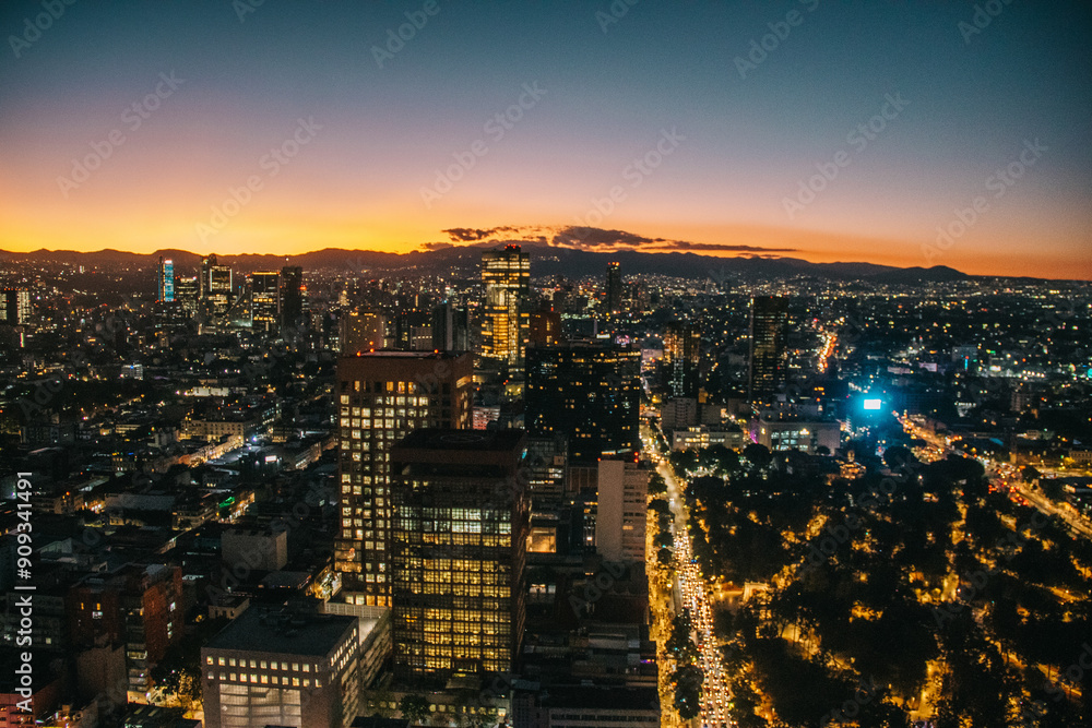 Obraz premium view of the CDMX