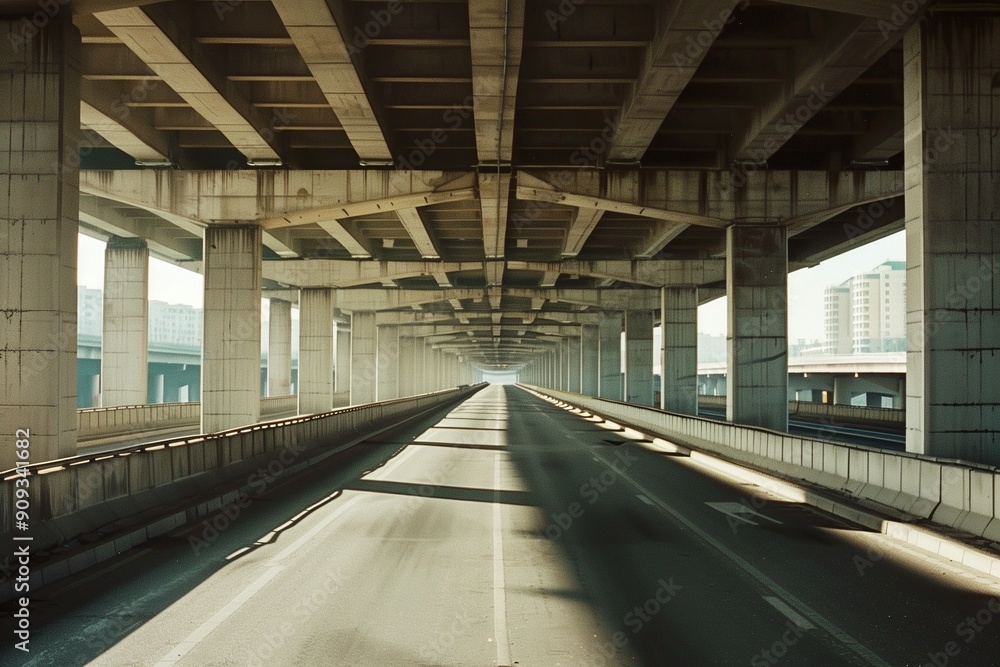 an image of a highway going under a bridge an image of a highway going under a bridge