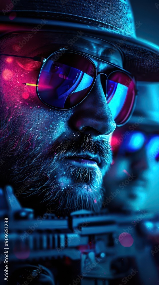 Covert operations with secret agents planning a mission, creating a sense of intrigue, Adventure, Dark tones, Digital painting Covert operations with secret agents planning a mission, creating a sense of intrigue, Adventure, Dark tones, Digital painting