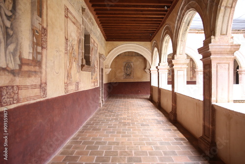 corridor of the church