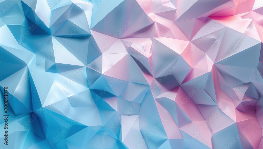 Abstract Blue and Pink Geometric Pattern Abstract Blue and Pink Geometric Pattern