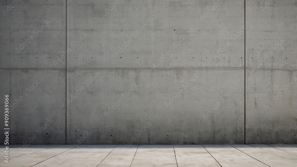 Fototapeta premium HD photo showcasing a blank concrete white wall texture, featuring a clean, minimalist background with subtle variations in texture and tone. Ideal for backgrounds or design elements in various projec