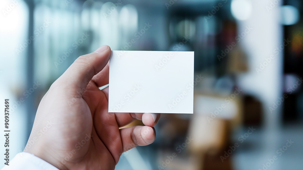 Blank Business Card Mockup Blank Business Card Mockup