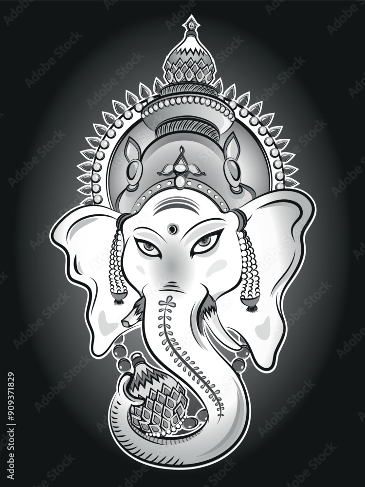 Obraz premium Ganesha