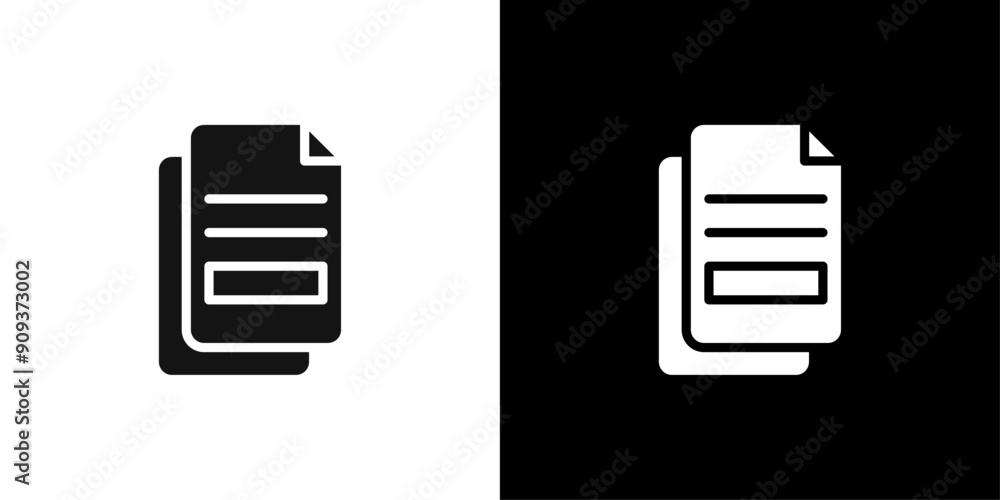 Duplicate icon flat line symbol set. Duplicate icon flat line symbol set.