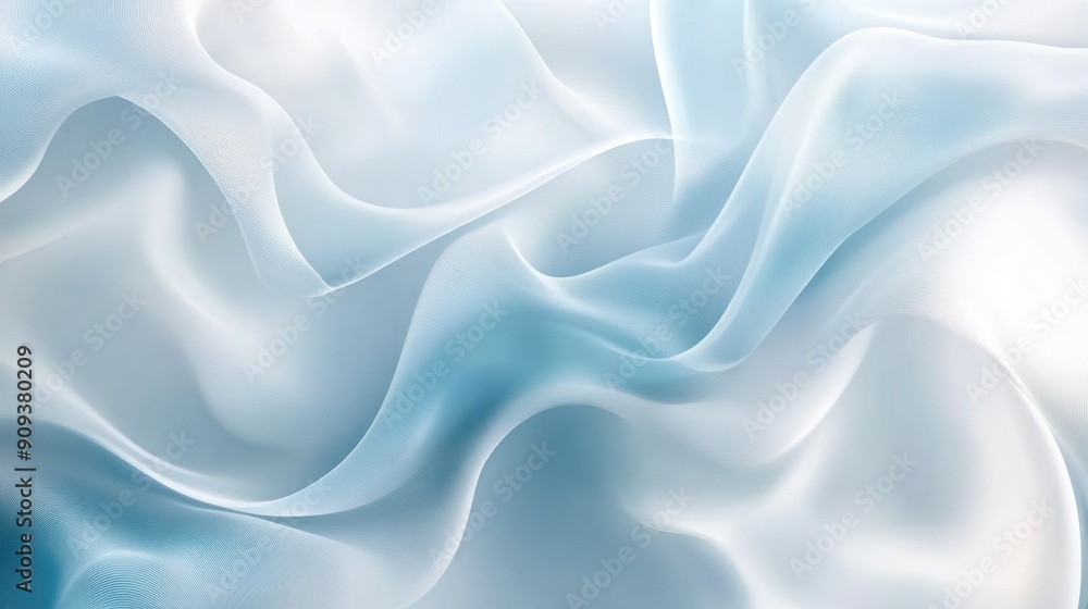 Abstract Blue and White Wavy Texture Abstract Blue and White Wavy Texture