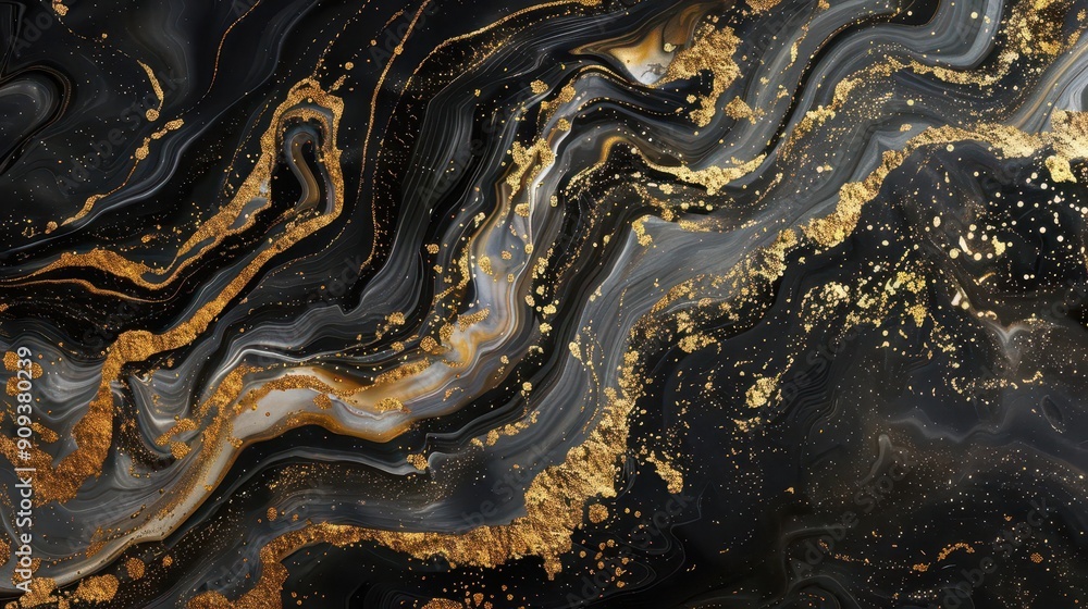 abstract gold and black marble texture swirling patterns resemble watercolor paint luxurious modern aesthetic with organic fluidity rich contrasts create depth and movement abstract gold and black marble texture swirling patterns resemble watercolor paint luxurious modern aesthetic with organic fluidity rich contrasts create depth and movement