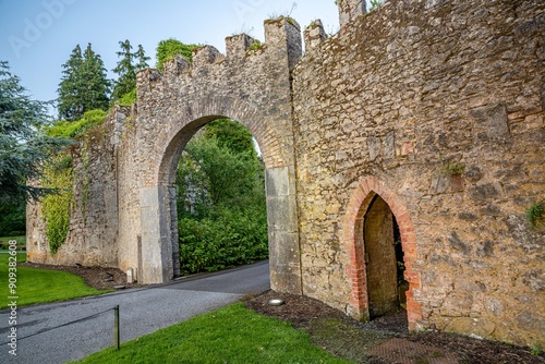 castle ruins, castlemartyr, ireland