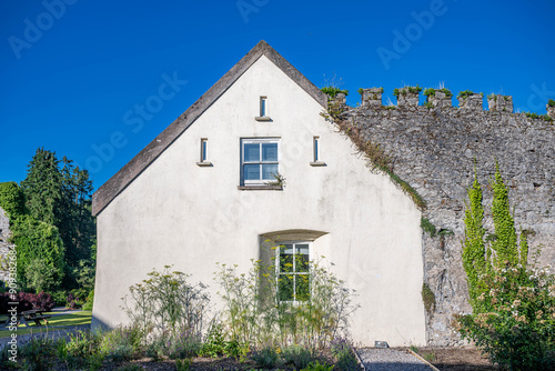 castle ruins, castlemartyr, ireland photo