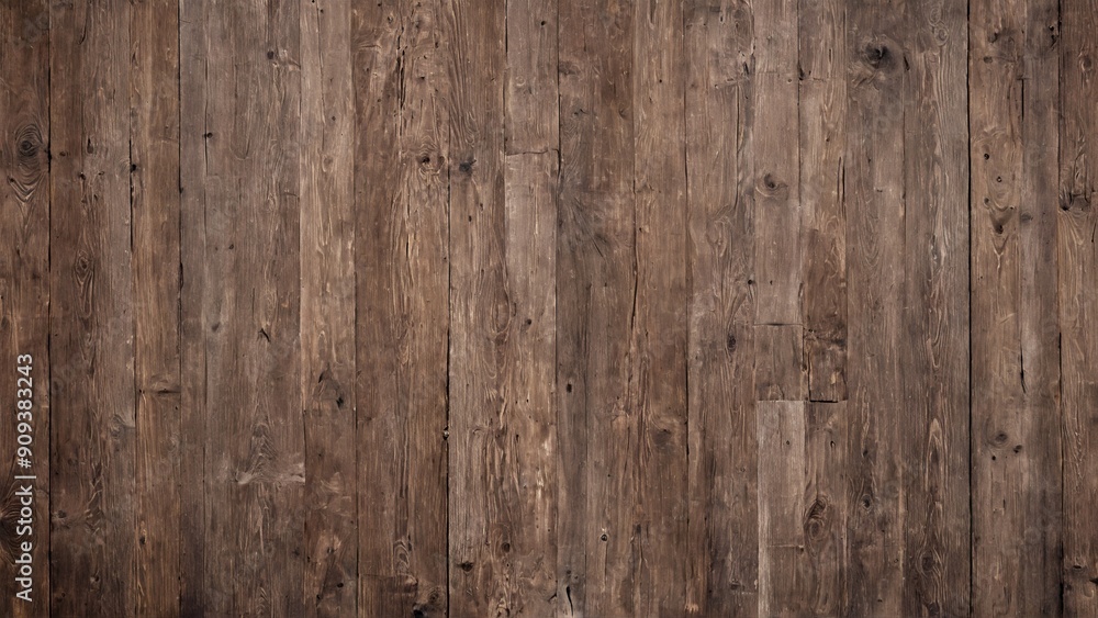 Naklejka premium old wood planks texture with copy space