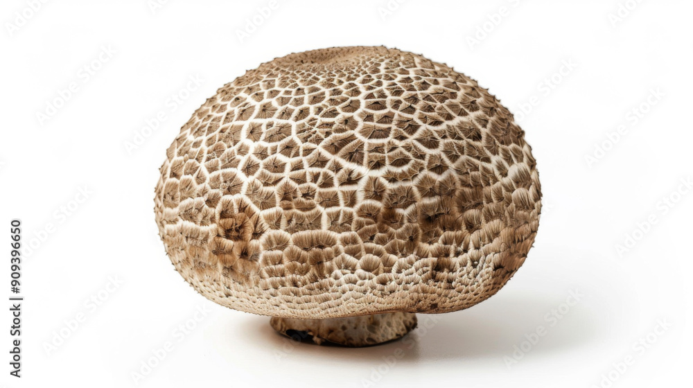 A whole truffle mushroom isolated on white A whole truffle mushroom isolated on white