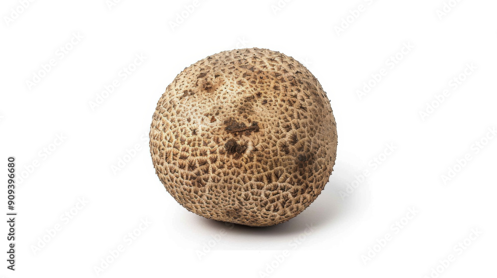 A whole truffle mushroom isolated on white A whole truffle mushroom isolated on white