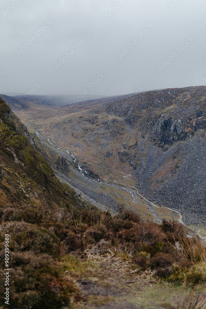 Path through the Highlands Glendalough Path through the Highlands Glendalough