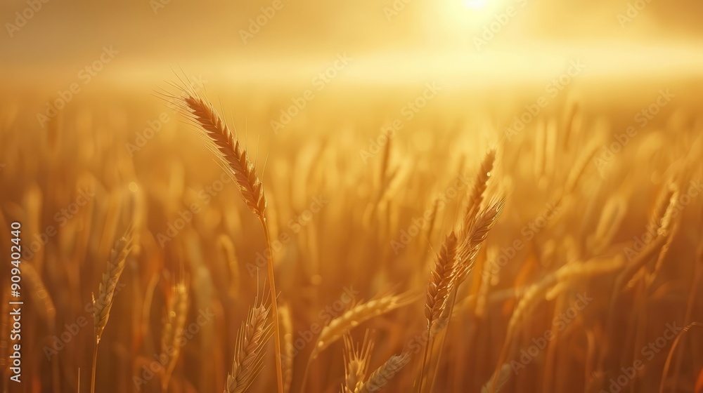 ethereal wheat field at dawn golden stalks swaying in gentle breeze misty atmosphere with soft sunbeams filtering through wispy clouds creating a dreamlike pastoral scene ethereal wheat field at dawn golden stalks swaying in gentle breeze misty atmosphere with soft sunbeams filtering through wispy clouds creating a dreamlike pastoral scene