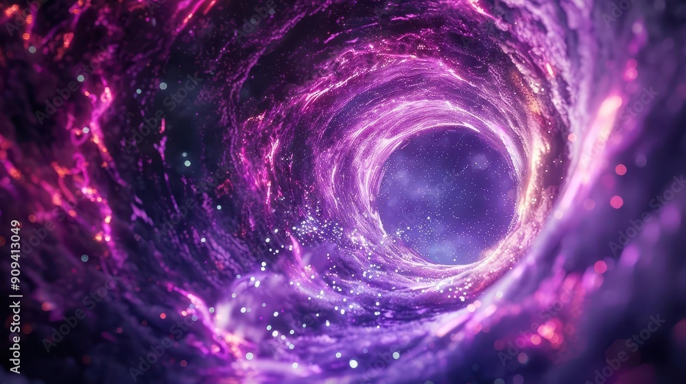 futuristic quantum portal with pulsating neon purple energy swirling vortex effect against a dark background defocused particles and light streaks add depth and mystery futuristic quantum portal with pulsating neon purple energy swirling vortex effect against a dark background defocused particles and light streaks add depth and mystery