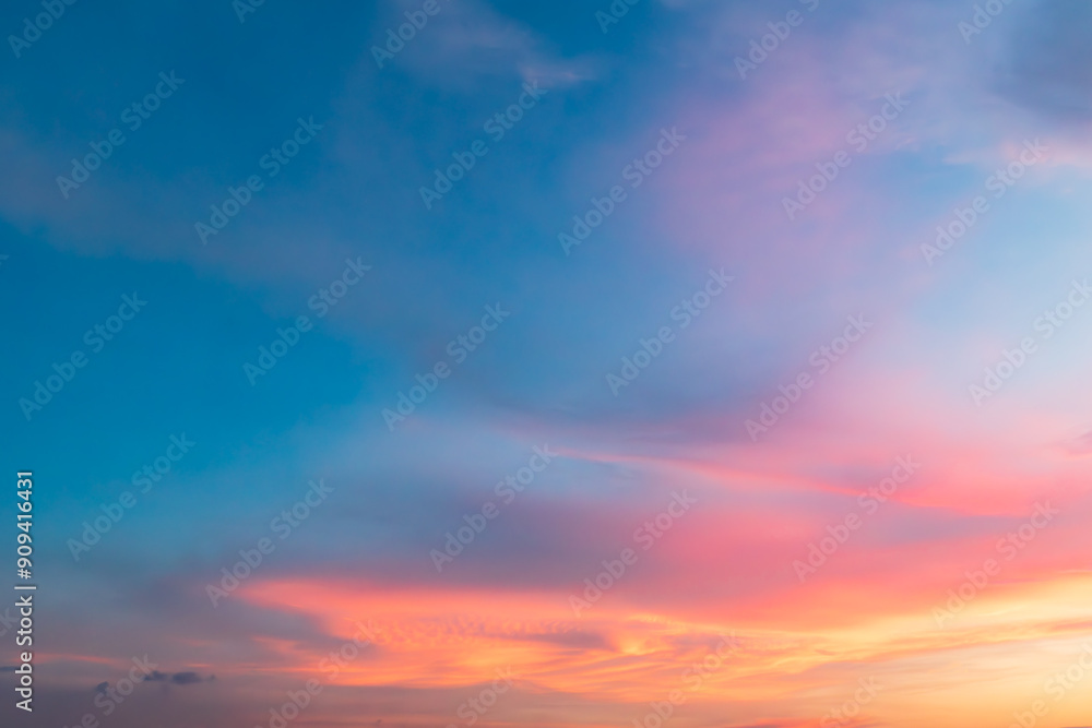 爽やかな夕空 爽やかな夕空