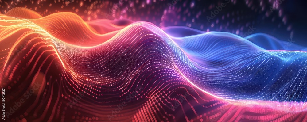 Probability amplitude graph, quantum mechanics, wave function, subatomic particles, uhd, copy space for text, Probability amplitude graph, quantum mechanics, wave function, subatomic particles, uhd, copy space for text,