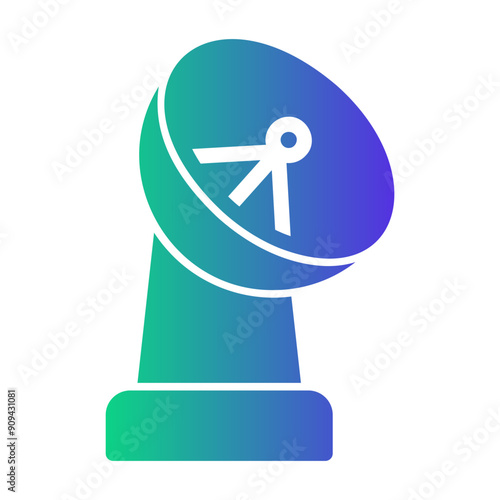 satellite Gradient icon