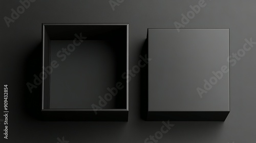 An Open Black Box on a Black Surface