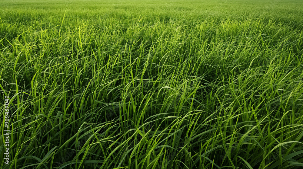 Panoramic Landscape with Expansive Grass Background Panoramic Landscape with Expansive Grass Background