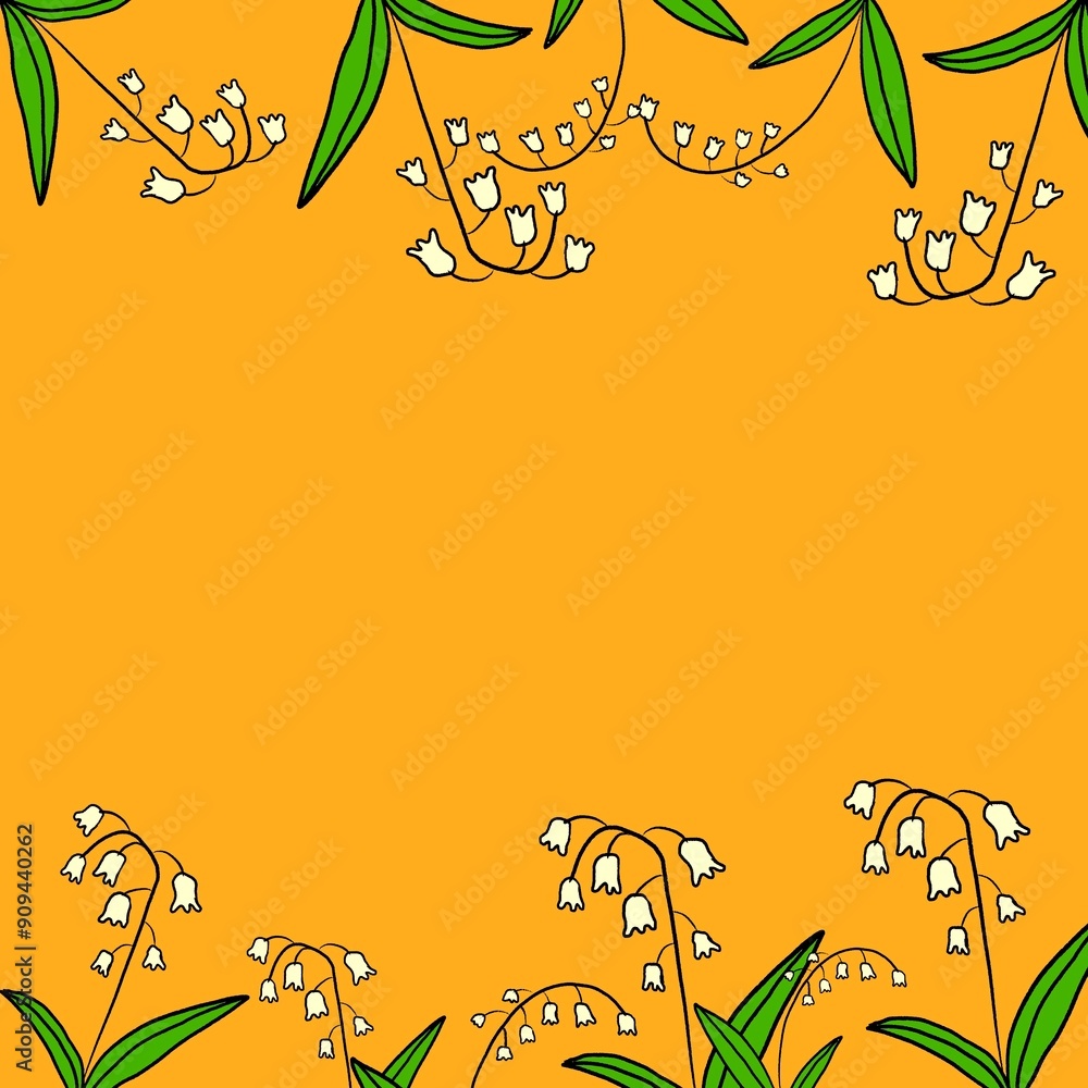 Fototapeta premium the lily of the valley