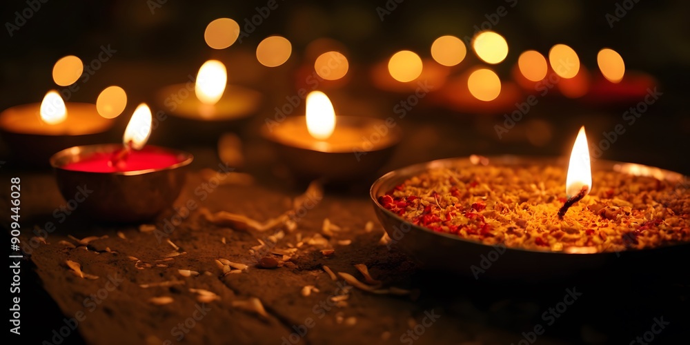 India, Diwali Festival of Lights Indian Festival Diyas Fireworks Rangoli Lakshmi Puja Sweets Family Gathering Festive Decor, vertical orientation. India, Diwali Festival of Lights Indian Festival Diyas Fireworks Rangoli Lakshmi Puja Sweets Family Gathering Festive Decor, vertical orientation.