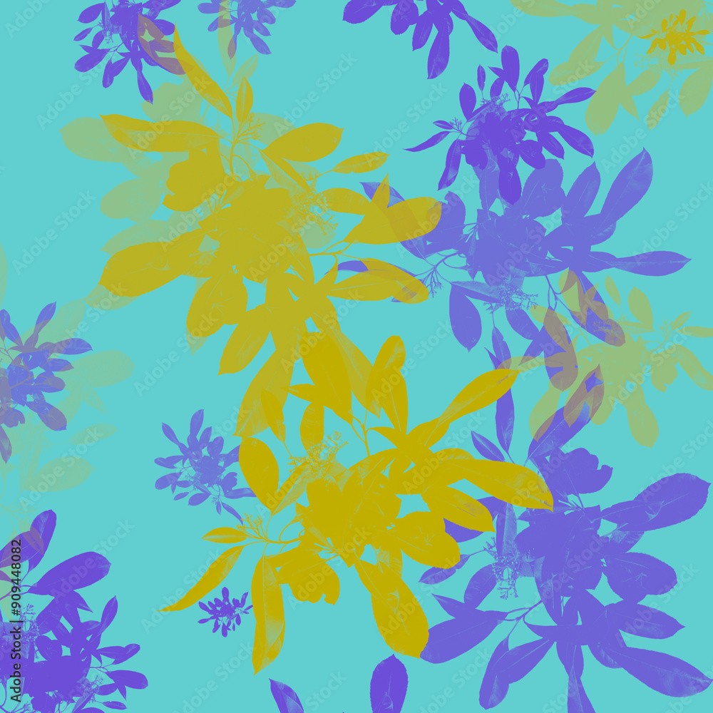 the multi tone branch on background the multi tone branch on background