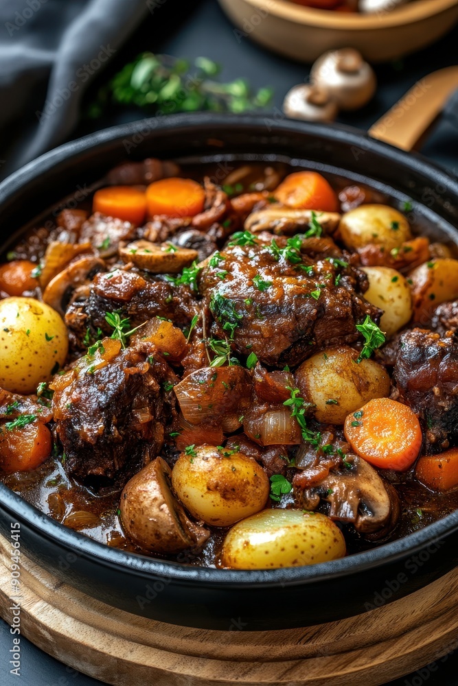 South African barbecue featuring venison potjiekos a traditional stew cooked outdoors South African barbecue featuring venison potjiekos a traditional stew cooked outdoors
